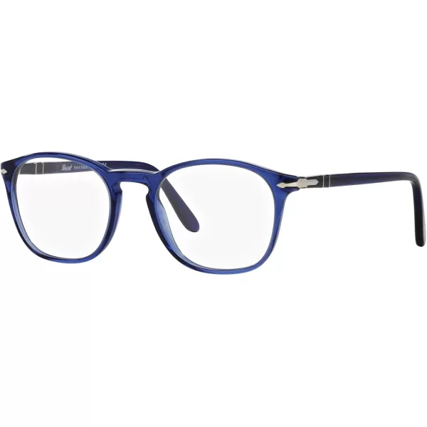 imagePersol Po3007v Square Prescription Eyewear FramesCobaltoDemo Lens