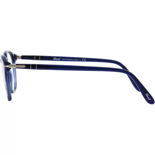 imagePersol Po3007v Square Prescription Eyewear FramesCobaltoDemo Lens