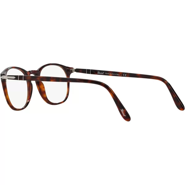 imagePersol Po3007v Square Prescription Eyewear FramesHavanaDemo Lens