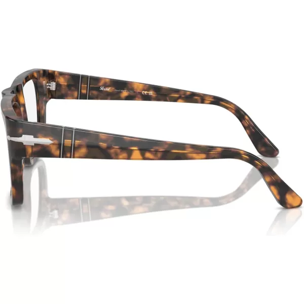 imagePersol Po3348v Square SunglassesBrown HavanaDemo Lens