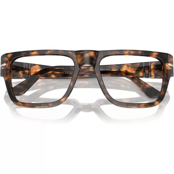 imagePersol Po3348v Square SunglassesBrown HavanaDemo Lens