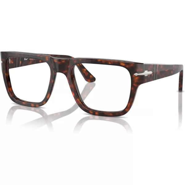 imagePersol Po3348v Square SunglassesHavanaDemo Lens