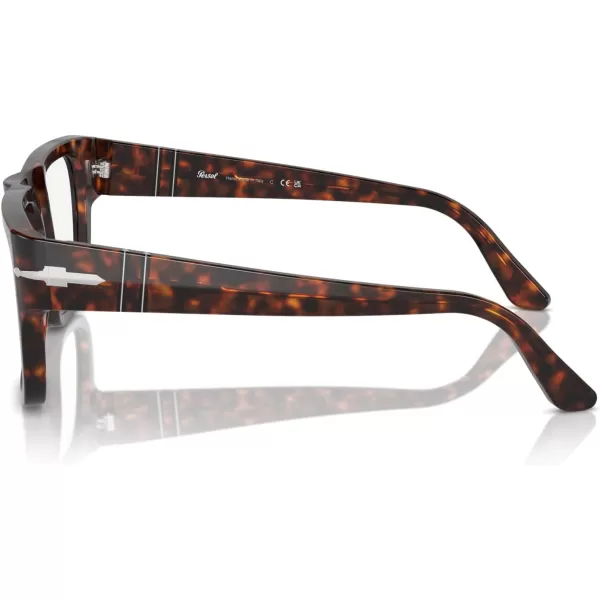 imagePersol Po3348v Square SunglassesHavanaDemo Lens