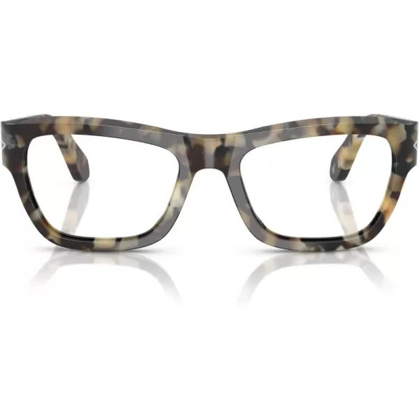 imagePersol Po0091v Square Prescription Eyewear FramesBrown TortoiseDemo Lens