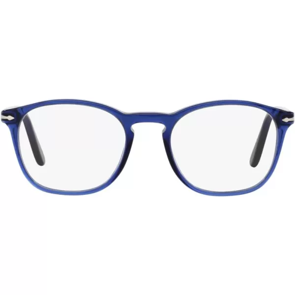 imagePersol Po3007v Square Prescription Eyewear FramesCobaltoDemo Lens