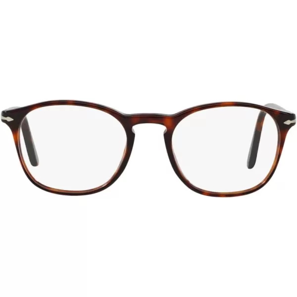 imagePersol Po3007v Square Prescription Eyewear FramesHavanaDemo Lens