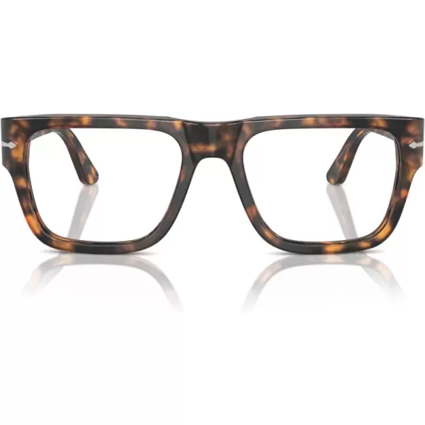 imagePersol Po3348v Square SunglassesBrown HavanaDemo Lens