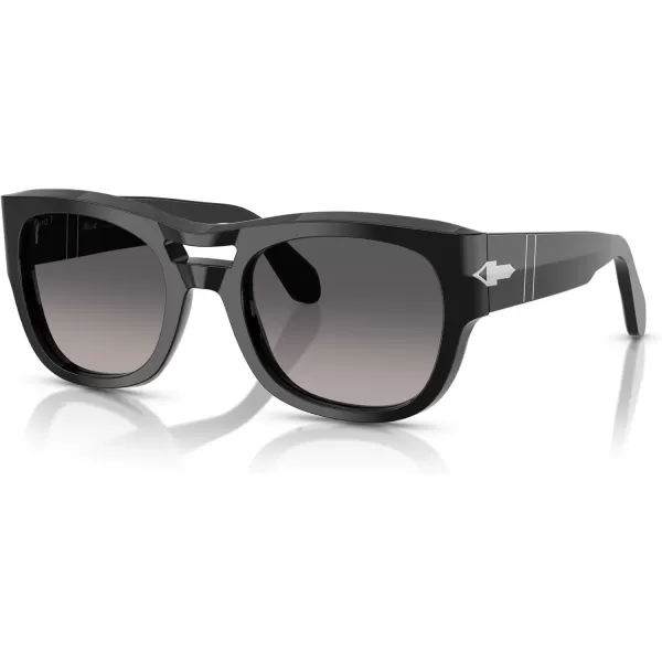 imagePersol Po0064s Square SunglassesBlackLight Grey Gradient Dark Grey