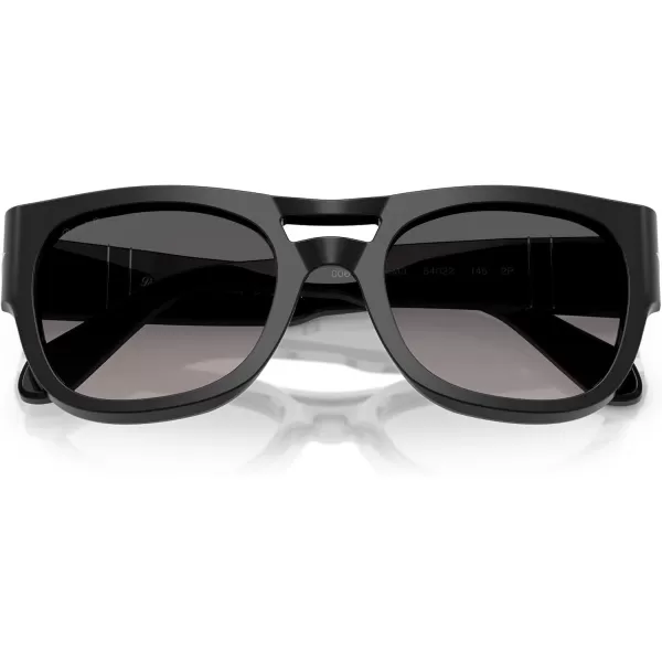 imagePersol Po0064s Square SunglassesBlackLight Grey Gradient Dark Grey