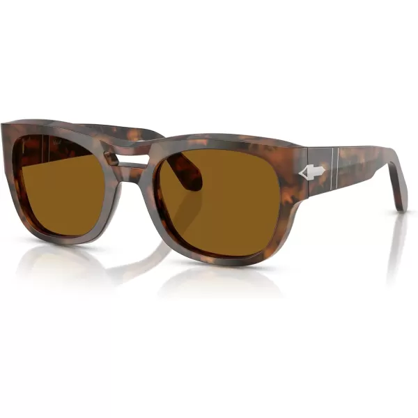 imagePersol Po0064s Square SunglassesCaffeBrown