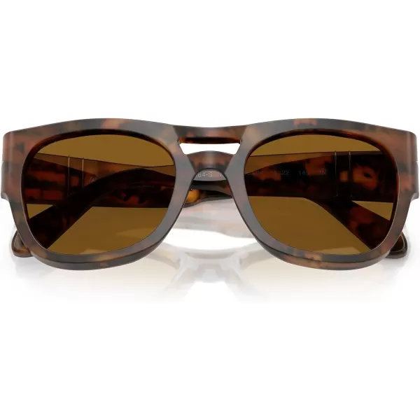 imagePersol Po0064s Square SunglassesCaffeBrown