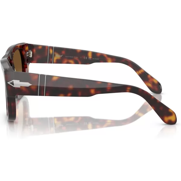 imagePersol Po0064s Square SunglassesHavanaBrown Gradient Brown Polarized