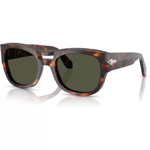 imagePersol Po0064s Square SunglassesHavanaGreen