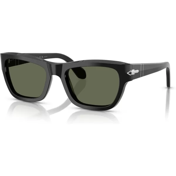 imagePersol Po0091s Butterfly SunglassesBlackGreen Polarized