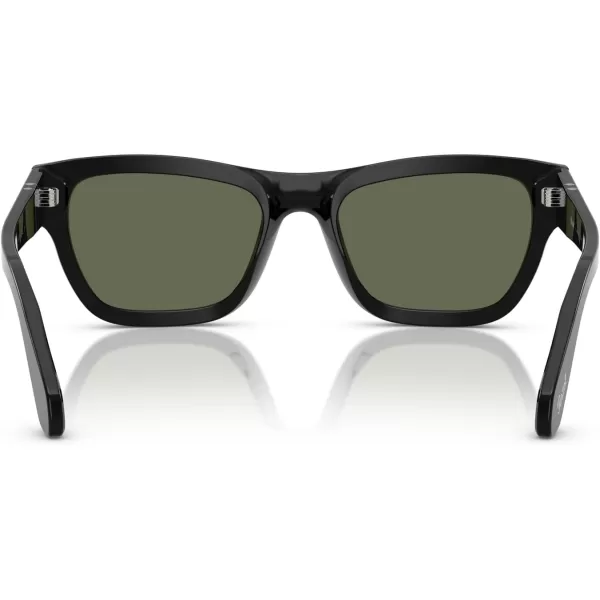 imagePersol Po0091s Butterfly SunglassesBlackGreen Polarized