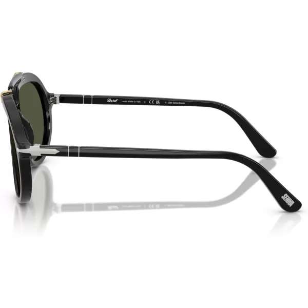 imagePersol Po0202s Square SunglassesBlackGreen