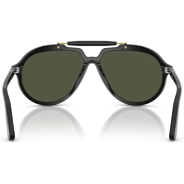 imagePersol Po0202s Square SunglassesBlackGreen