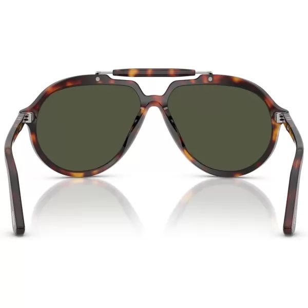 imagePersol Po0202s Square SunglassesHavanaGreen