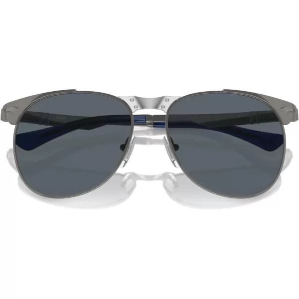 imagePersol Po1016s Aviator SunglassesGunmetalBlue