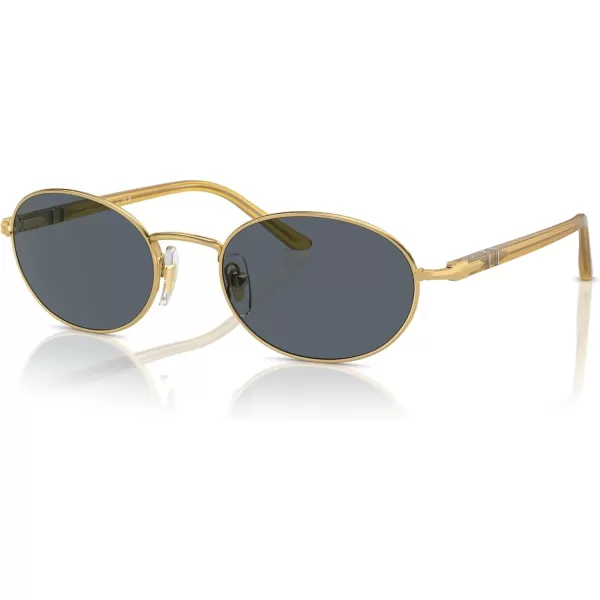 imagePersol Po1018s Ida Oval SunglassesGoldBlue