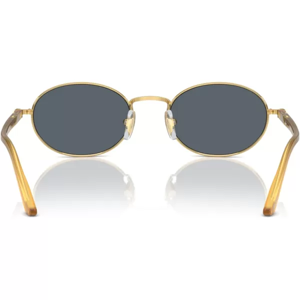 imagePersol Po1018s Ida Oval SunglassesGoldBlue