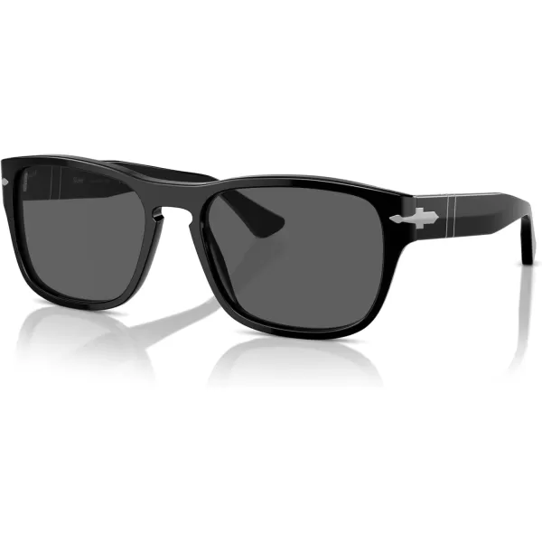 imagePersol Po3341s Square SunglassesBlackDark Grey