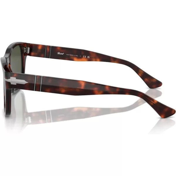 imagePersol Po3341s Square SunglassesHavanaGreen