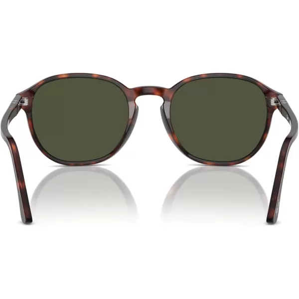 imagePersol Po3343s Round SunglassesHavanaGreen