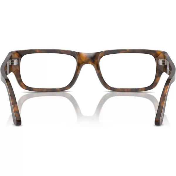 imagePersol Po3347v Rectangular SunglassesBrown HavanaDemo Lens