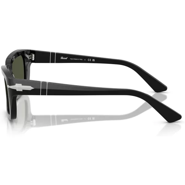 imagePersol Po3367s Square SunglassesBlackGreen