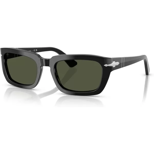 imagePersol Po3367s Square SunglassesBlackGreen