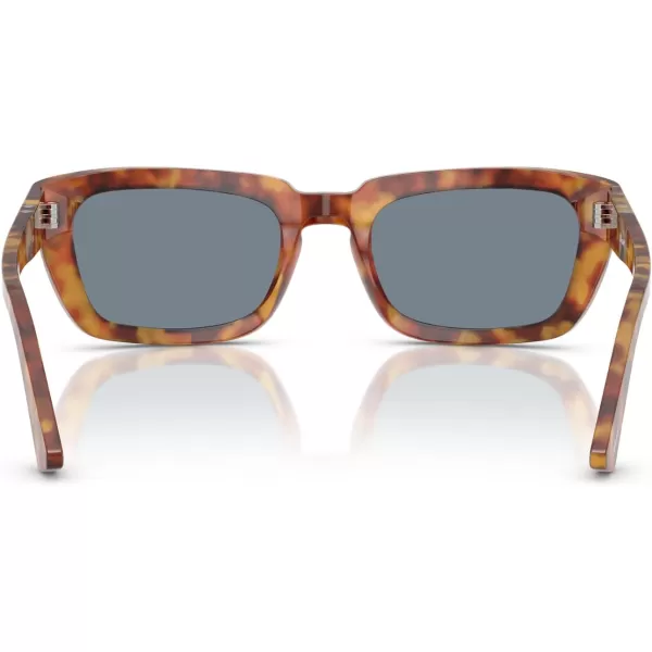 imagePersol Po3367s Square SunglassesBrown TortoiseLight Blue