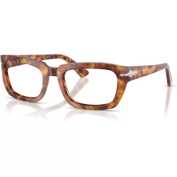 imagePersol Po3367s Square SunglassesBrown TortoiseTransition Clear to Green