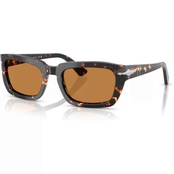 imagePersol Po3367s Square SunglassesTabacco VirginiaYellow Brown