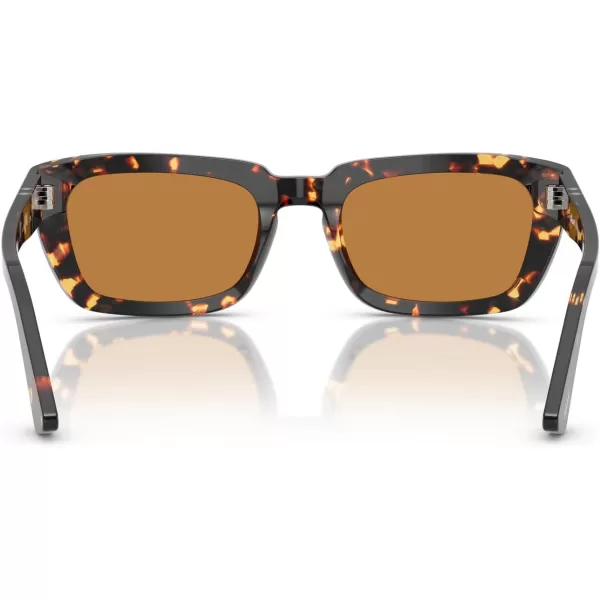 imagePersol Po3367s Square SunglassesTabacco VirginiaYellow Brown