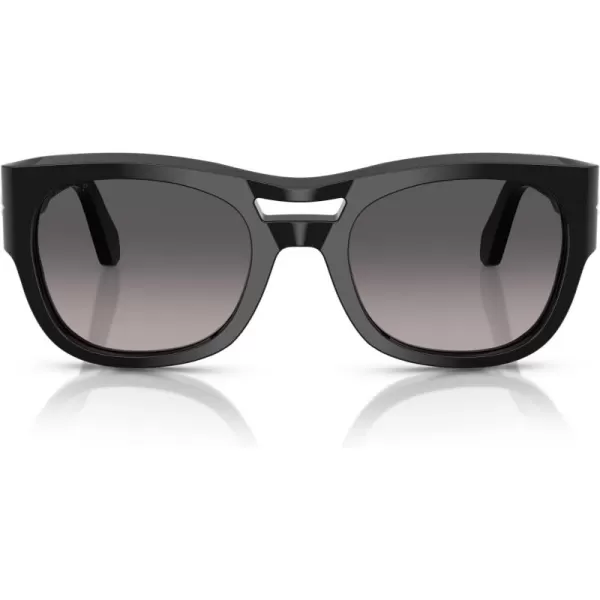 imagePersol Po0064s Square SunglassesBlackLight Grey Gradient Dark Grey