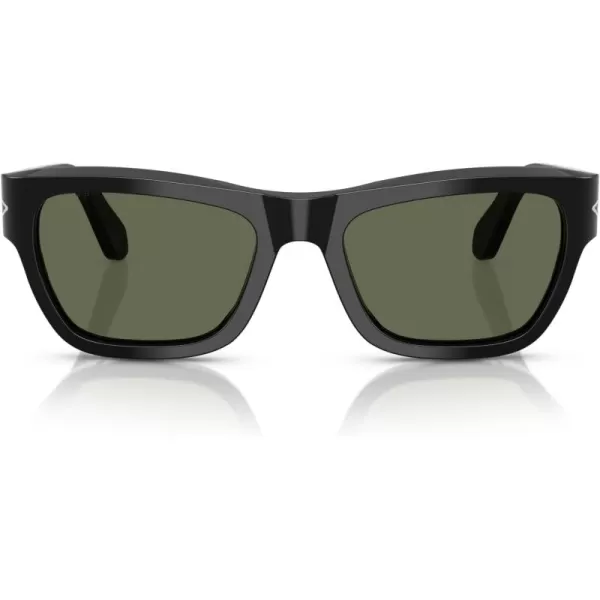 imagePersol Po0091s Butterfly SunglassesBlackGreen Polarized