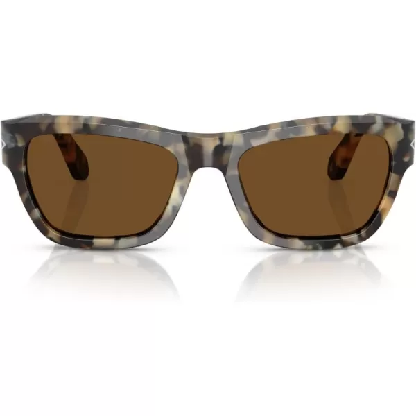 imagePersol Po0091s Butterfly SunglassesBrown TortoiseBrown Polarized