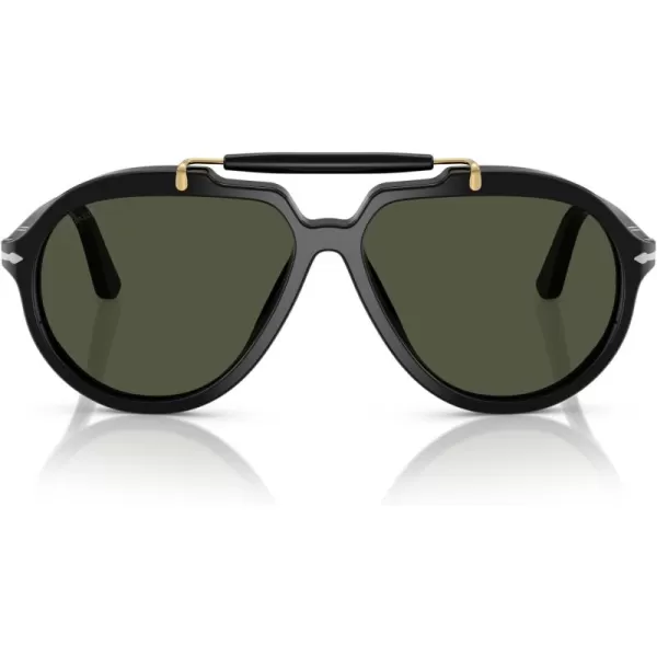 imagePersol Po0202s Square SunglassesBlackGreen