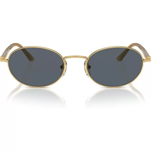 imagePersol Po1018s Ida Oval SunglassesGoldBlue