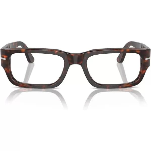 imagePersol Po3347v Rectangular SunglassesHavanaDemo Lens