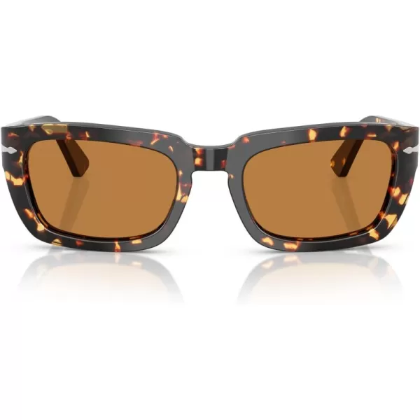 imagePersol Po3367s Square SunglassesTabacco VirginiaYellow Brown