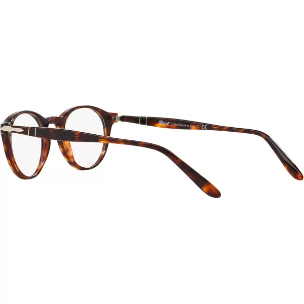 imagePersol Po3092v Round Prescription Eyewear FramesHavanaDemo Lens