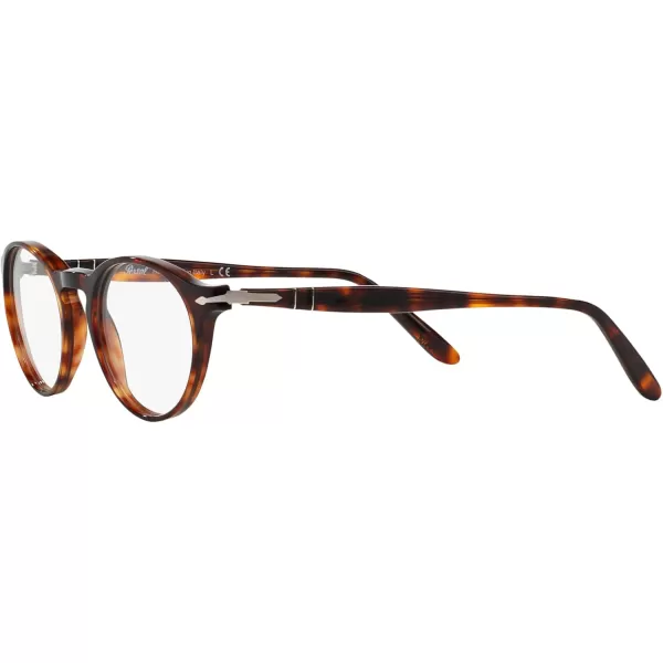imagePersol Po3092v Round Prescription Eyewear FramesHavanaDemo Lens