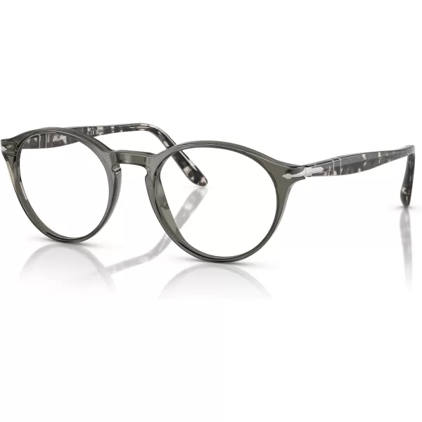 imagePersol Po3092v Round Prescription Eyewear FramesSmokeDemo Lens