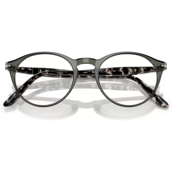 imagePersol Po3092v Round Prescription Eyewear FramesSmokeDemo Lens