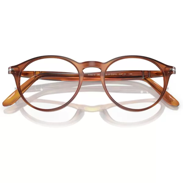 imagePersol Po3092v Round Prescription Eyewear FramesTerra Di SienaDemo Lens