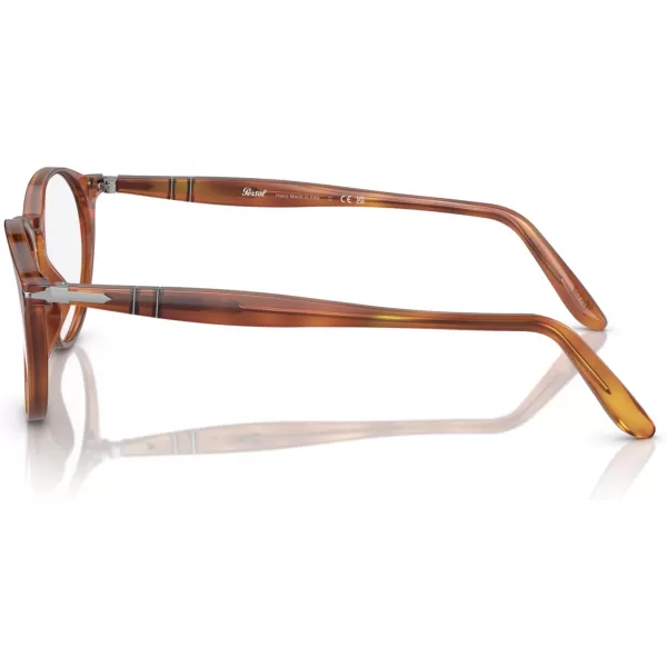imagePersol Po3092v Round Prescription Eyewear FramesTerra Di SienaDemo Lens