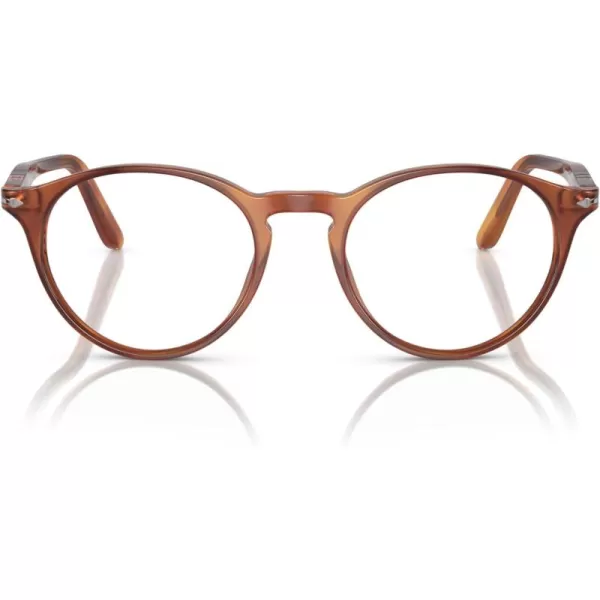 imagePersol Po3092v Round Prescription Eyewear FramesTerra Di SienaDemo Lens
