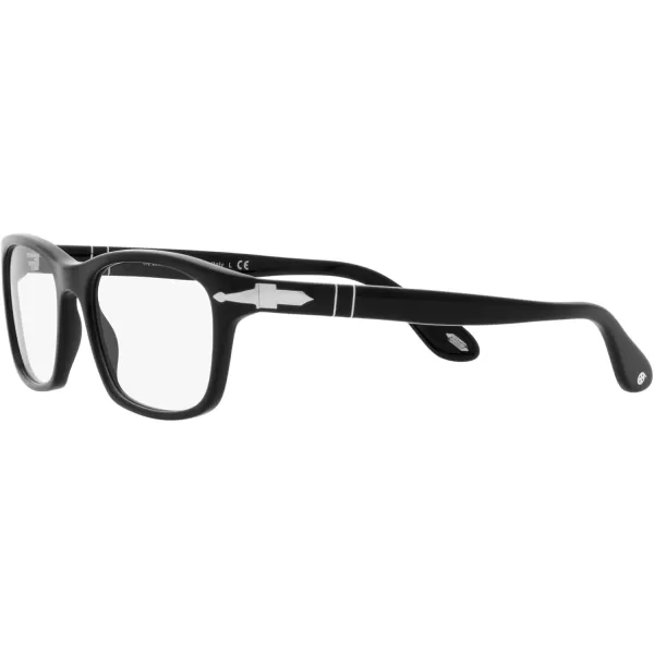 imagePersol PO3012V Square Prescription Eyewear FramesBlackSilverDemo Lens